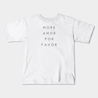 Amor Amor Kids T-Shirt